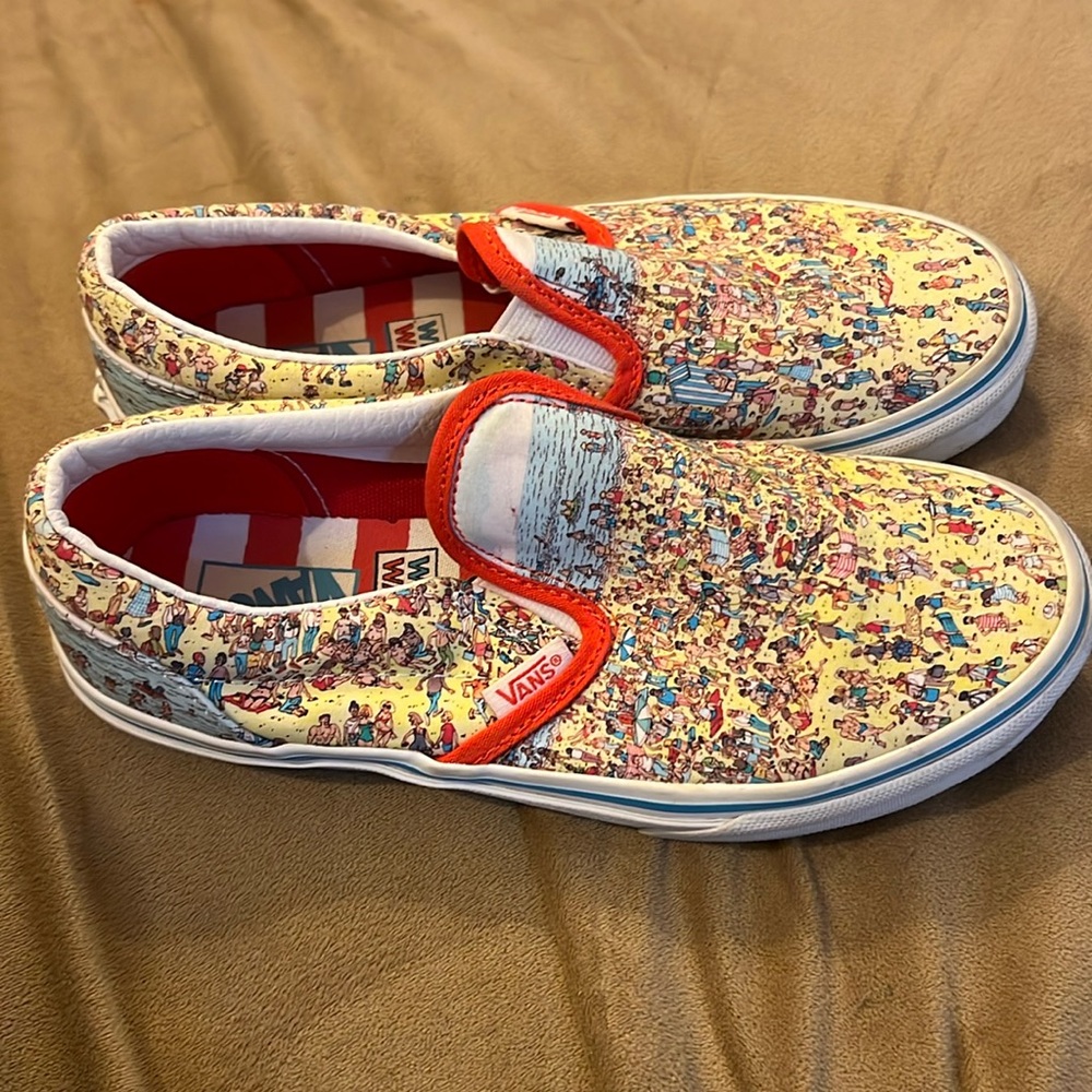 Where’s Waldo vans sneakers
